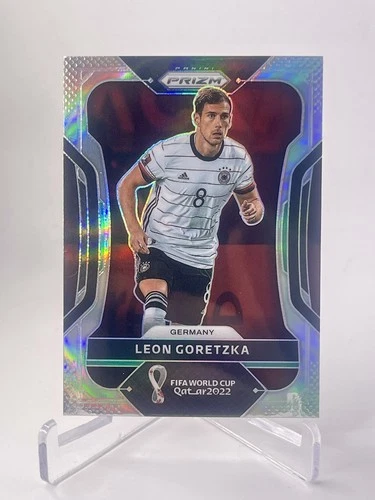 Leon Goretzka 2022 Panini Prizm Argento