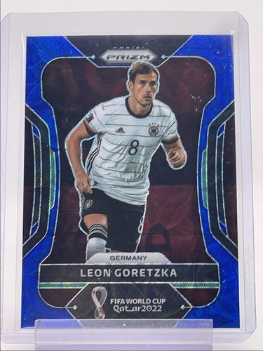 Leon Goretzka 2022 Panini Prizm Blue Choice /135