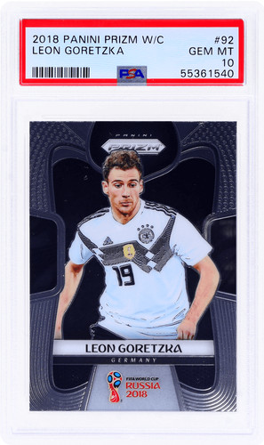 Leon Goretzka 2018 Panini Prizm World Cup