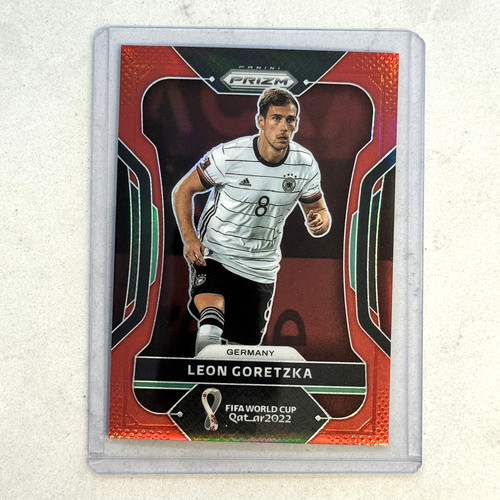 Leon Goretzka 2022 Panini Prizm World Cup Red Prizm /399