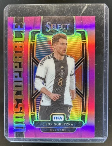 Leon Goretzka 2023 Panini Select FIFA Pink /25