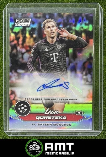 Leon Goretzka 2023 Topps Stadium Club Chrome