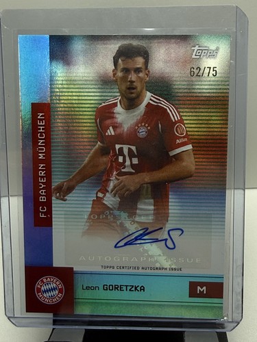 Leon Goretzka 2025 Topps Team Set FC Bayern München Refractor /75