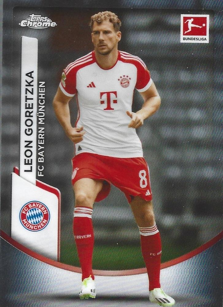 Leon Goretzka 2023 Topps Chrome Bundesliga