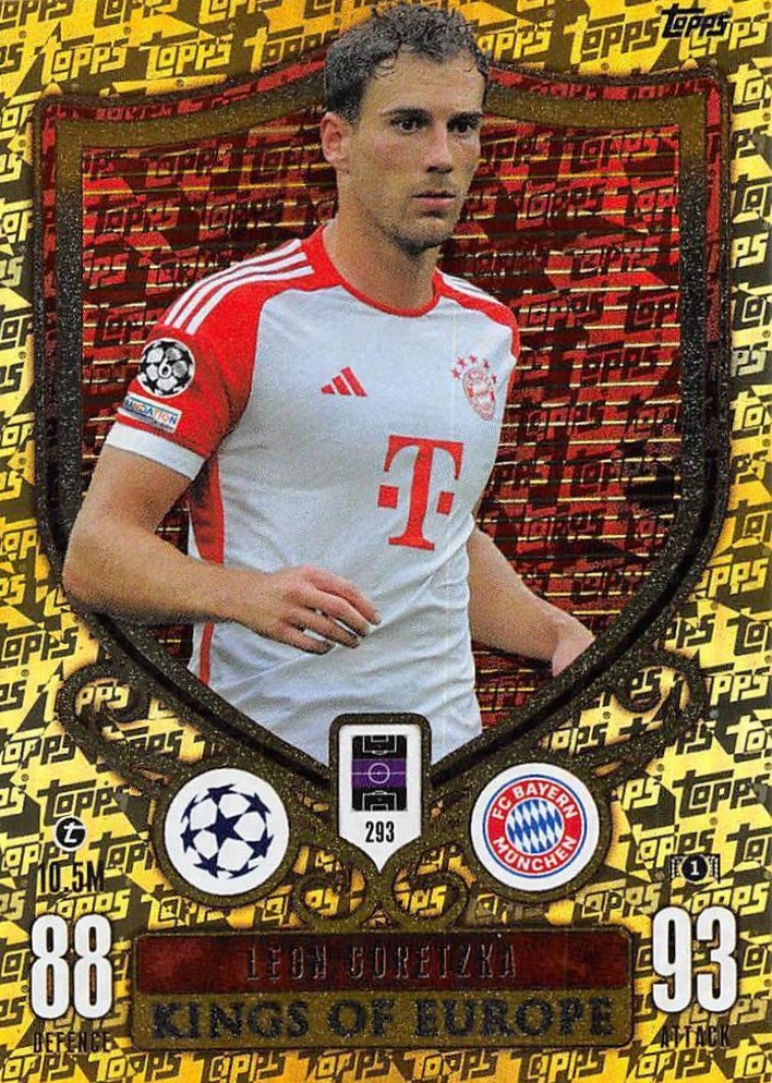 Leon Goretzka 2023 Topps Match Attax UEFA Club Competitions Extra