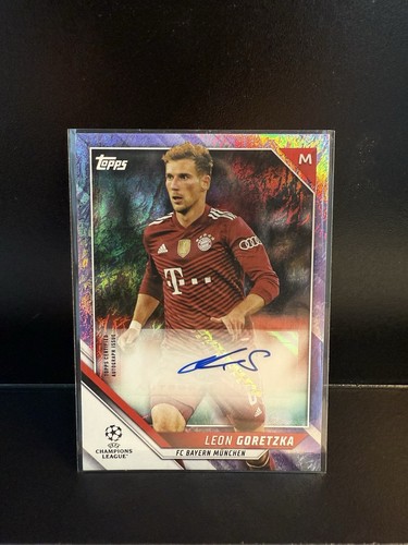 Leon Goretzka 2020 Topps UCC Flagship Purple /15