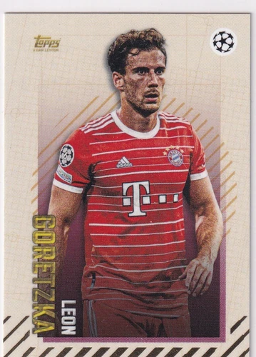 Leon Goretzka 2022 Topps UCL Gold