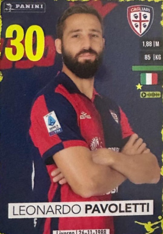 Leonardo Pavoletti 2023 Panini Calciatori Stickers