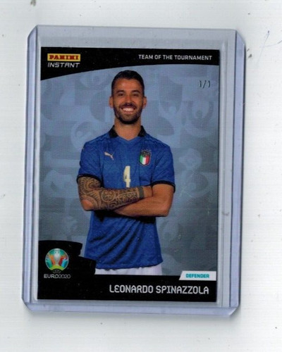 Leonardo Spinazzola 2020 Panini Instant Euro 2020 1/1