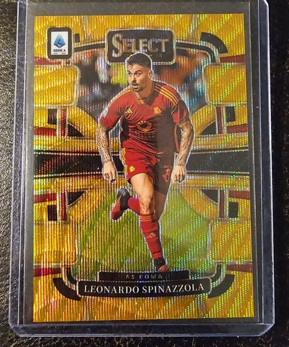 Leonardo Spinazzola 2023 Panini Select Gold Wave 8/10