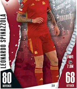 Leonardo Spinazzola 2023 Topps Match Attax UEFA Club Competitions