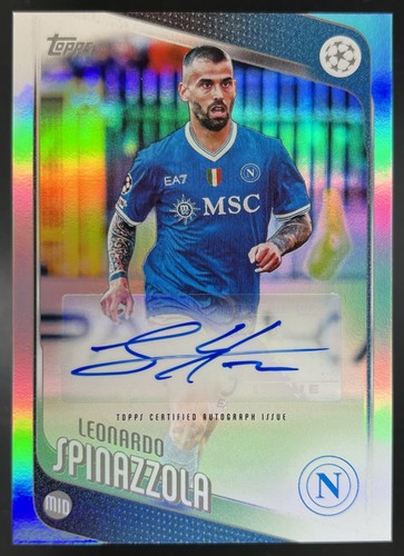 Leonardo Spinazzola 2025 Topps UEFA Champions League