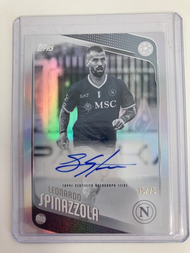 Leonardo Spinazzola 2025 Topps UEFA Club Competitions 15/75