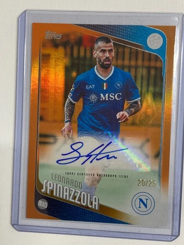Leonardo Spinazzola 2025 Topps UEFA Club Competitions 20/25