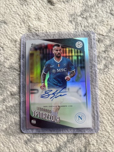 Leonardo Spinazzola 2025 Topps UEFA Club Foil