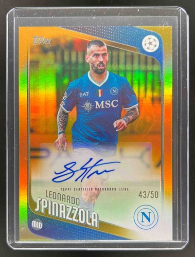 Leonardo Spinazzola 2026 Topps UEFA Gold Inferno Holo /50