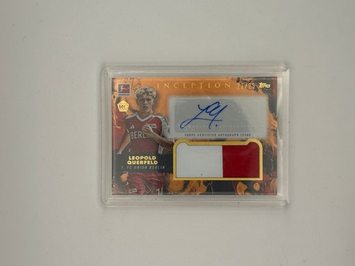 Leopold Crossfield 2024 Topps Inception /25