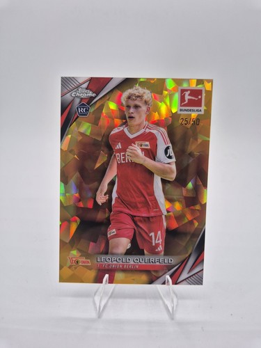 Leopold Querfeld 2024 Topps Bundesliga Sapphire Sapphire /50