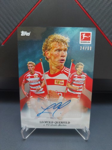 Leopold Querfeld 2025 Topps International Stars Bundesliga /99