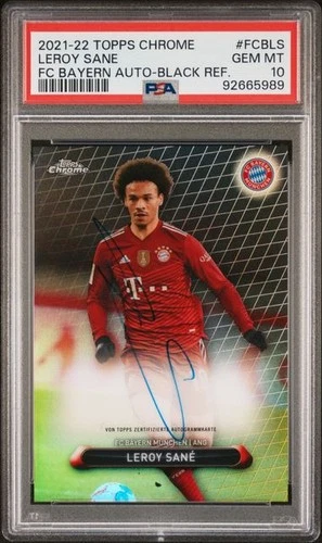 Leroy Sané 2021 Topps Chrome /15