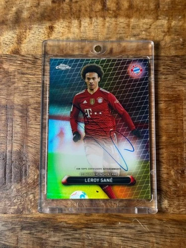 Leroy Sané 2022 Topps Chrome Noir /15
