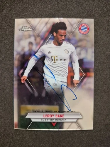 Leroy Sané 2022 Topps Chrome Silver /75