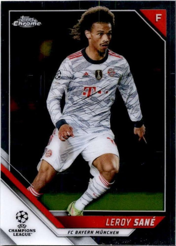 Leroy Sané 2021 Topps Chrome UCC 3