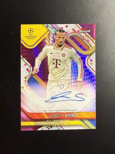 Leroy Sané 2024 Topps Finest /125
