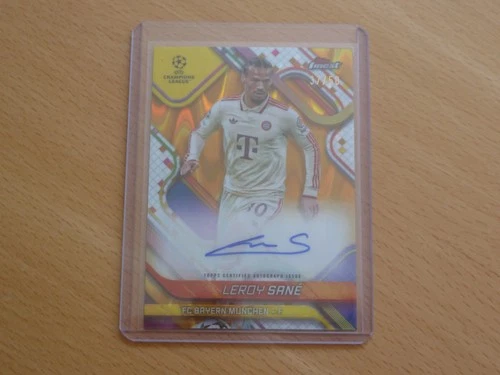 Leroy Sané 2024 Topps Finest /50
