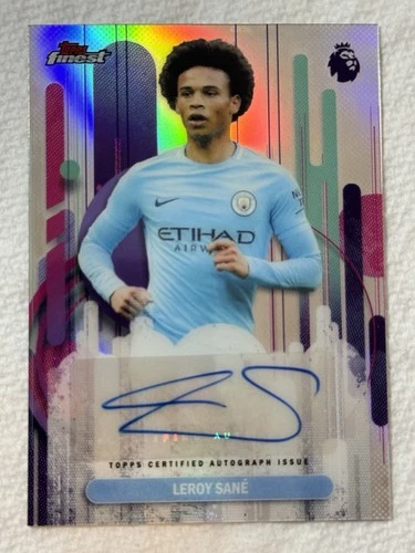 Leroy Sané 2025 Topps Finest Refractor