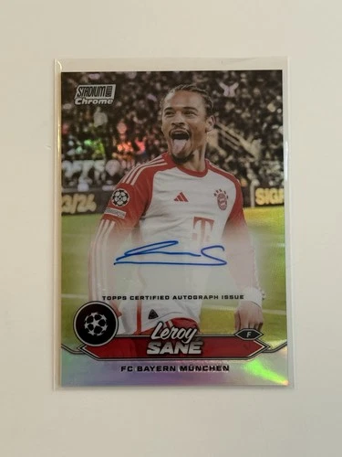 Leroy Sané 2023 Topps Stadium Club Chrome