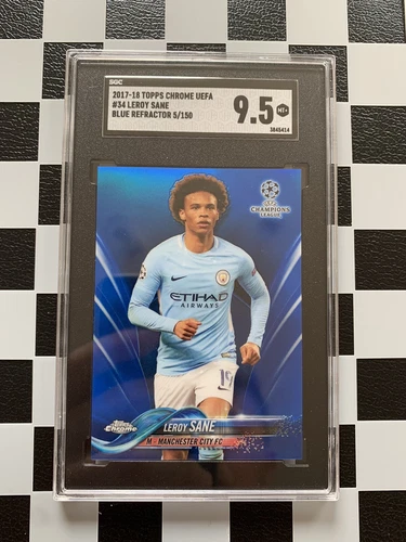 Leroy Sane 2017 Topps Chrome Blue /150