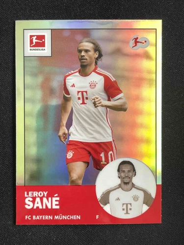 Leroy Sane 2023 Topps Chrome Bundesliga Retro Refractor