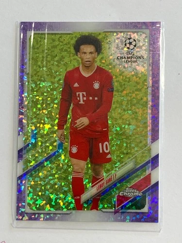 Leroy Sane 2021 Topps Chrome Gold 239/250