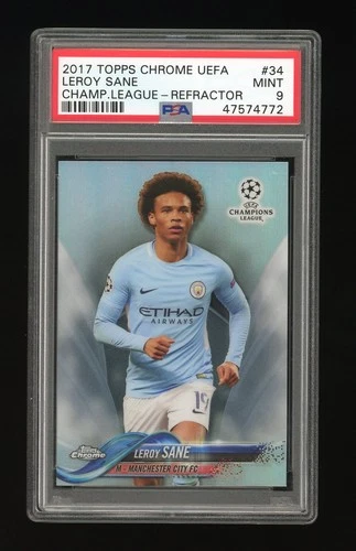 Leroy Sane 2017 Topps Chrome Refractor