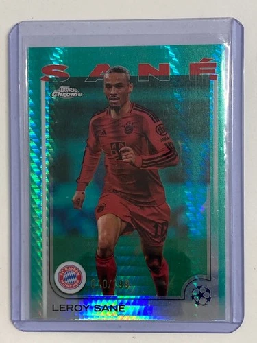 Leroy Sane 2024 Topps Chrome Silver /199