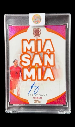 Leroy Sane 2024 Topps FC Bayern 125 Years /33