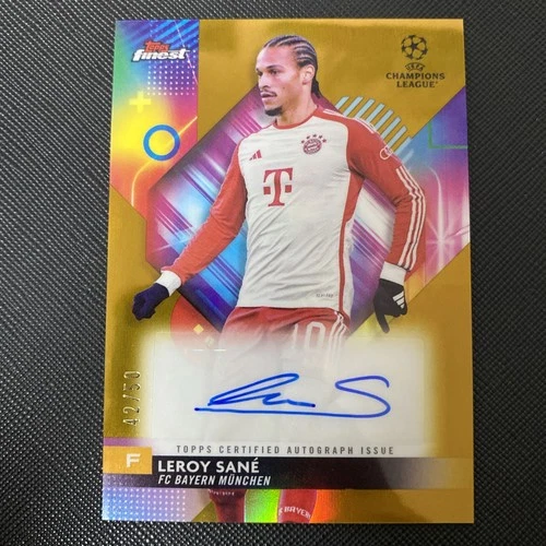 Leroy Sane 2023 Topps Finest /50