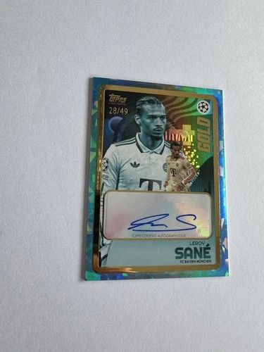 Leroy Sane 2024 Topps Gold Gold /49