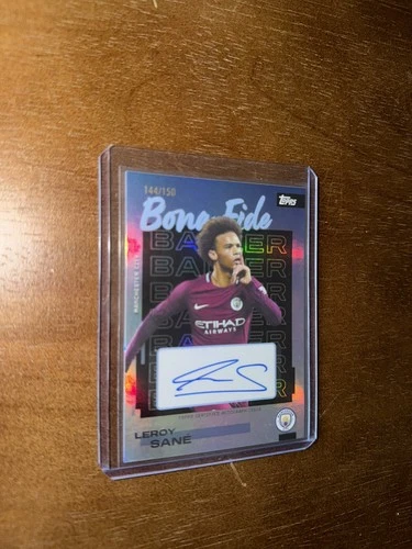 Leroy Sane 2025 Topps Manchester City Team Set /150
