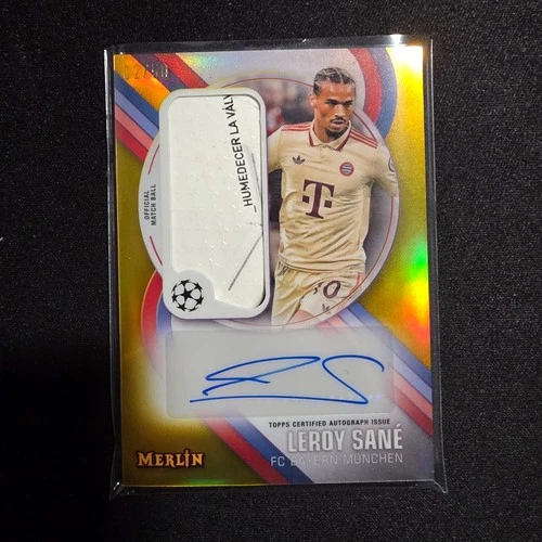 Leroy Sane 2024 Topps Merlin Chrome /10