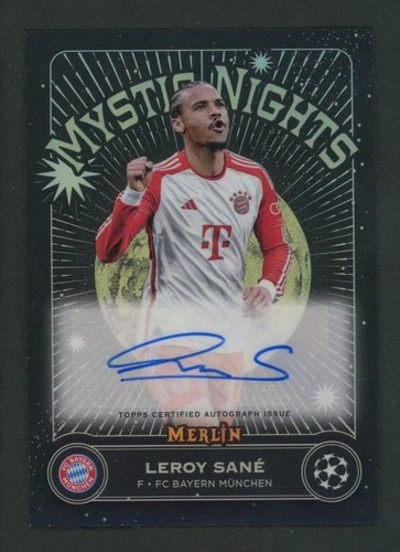 Leroy Sane 2024 Topps Merlin Chrome