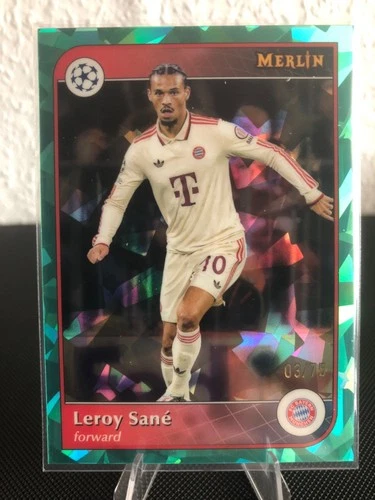 Leroy Sane 2024 Topps Merlin Chrome /75