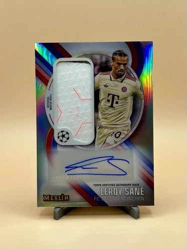 Leroy Sane 2024 Topps Merlin Chrome UEFA