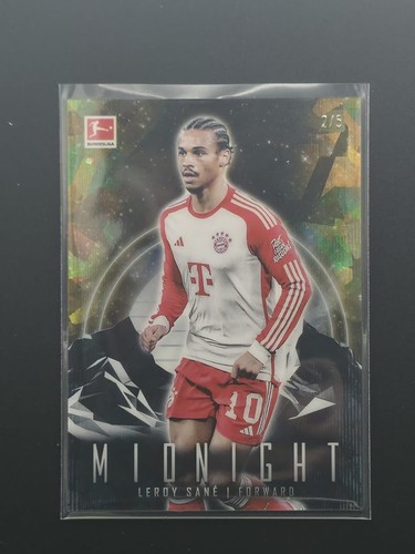 Leroy Sane 2023 Topps Midnight Bundesliga 2/5