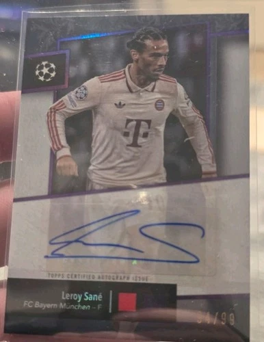 Leroy Sane 2024 Topps Museum Collection /99