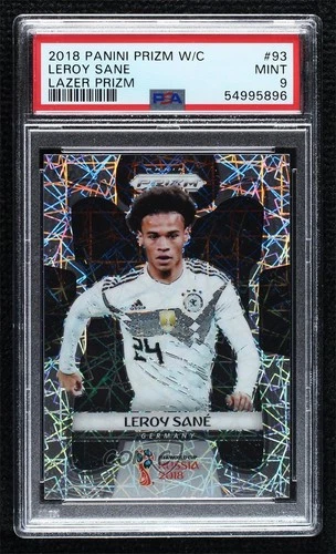 Leroy Sane 2018 Panini Prizm World Cup Lazer Prizm