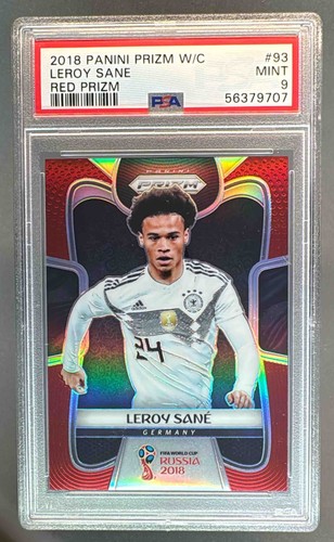 Leroy Sane 2018 Panini Prizm World Cup Rosso /149