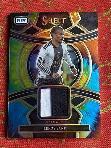 Leroy Sane 2023 Panini Select FIFA Tie-Dye Prizm /25