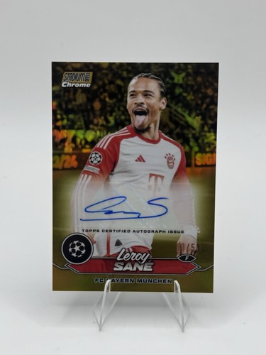 Leroy Sane 2023 Topps Stadium Club Chrome /50